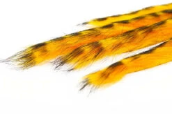 Flyco Rabbit Zonker Strips 3mm -Beste Fiskebutikk 3 Mm Rabbit Barred Zonkerstrip Fl.Orange