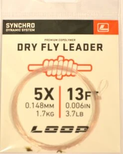 Loop Synchro Dryfly Leader 13 Loop Synchro Dryfly Leader -Beste Fiskebutikk 5x