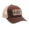 Loop ESF, Patch -Beste Fiskebutikk 60894 LOOP ESF CAP PATCH BROWN KHAKI 1