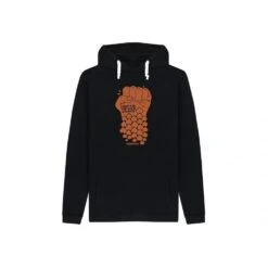 Frödinflies Black Wild Salmon Hoodie
