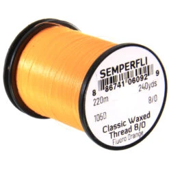 Semperfli Waxed Thread 39 Semperfli Waxed Thread -Beste Fiskebutikk 8.0 fl orange