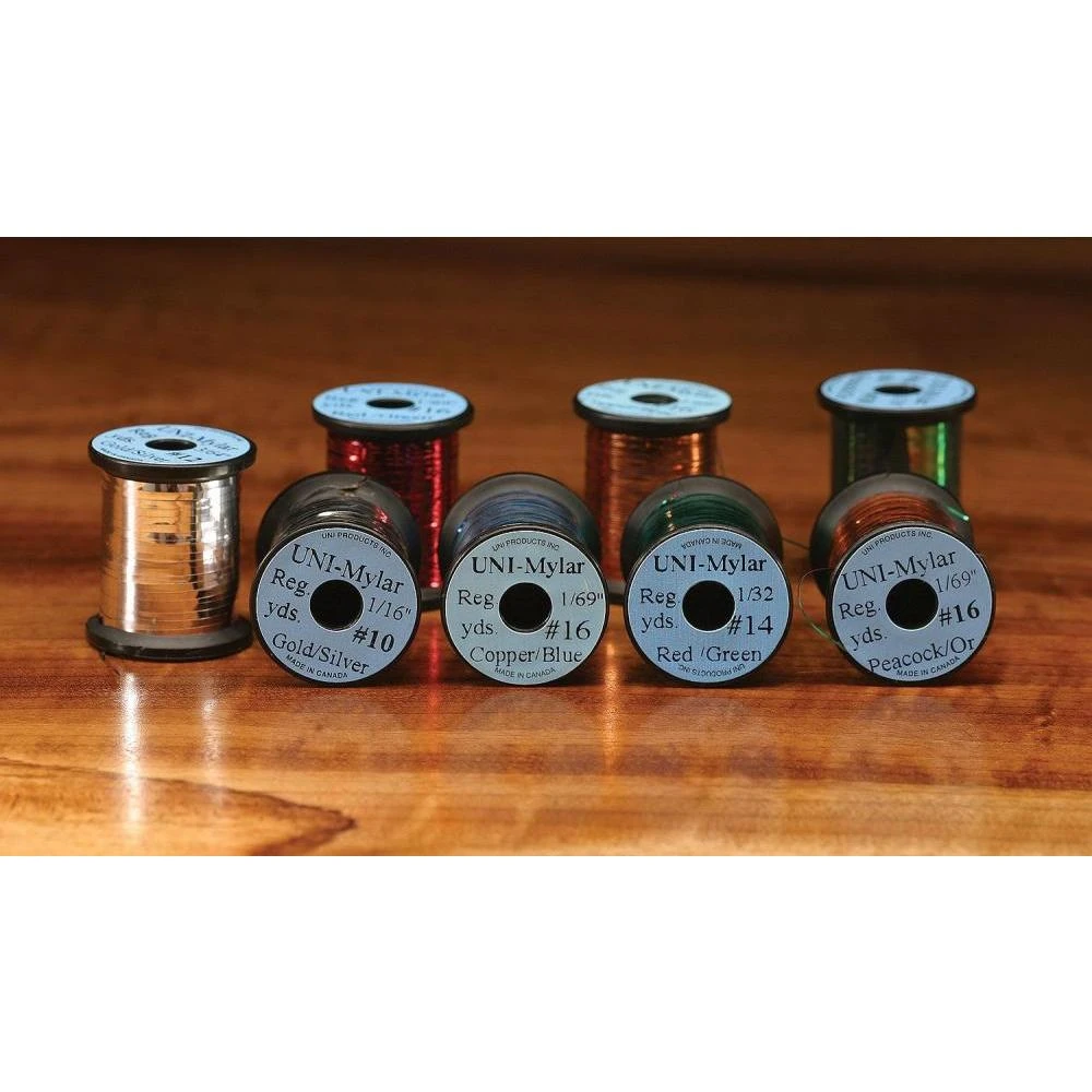 UNI Mylar Flat Tinsel 3 UNI Mylar Flat Tinsel