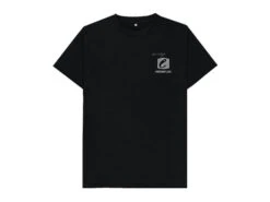 Frödinflies Organic Black ‘Salmon Fishing’ Tee