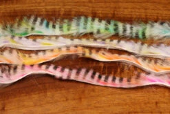 Hareline Black Barred Groovy Bunny Strips