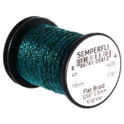 Semperfli Flat Braids -Beste Fiskebutikk kingfisher