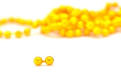 Futurefly Bead Chain Eyes -Beste Fiskebutikk mat metallic yellow 1
