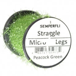 Semperfli Straggle Legs -Beste Fiskebutikk peacockgreen
