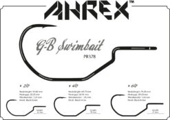 Ahrex PR378 GB Predator Swimbait -Beste Fiskebutikk storrelseguide bd83e667 7729 40a2 b43f 51faf1b6c229
