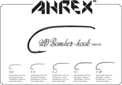 Ahrex HR418 Bomber Hook -Beste Fiskebutikk storrelsemal c5d1d5a7 08ce 4f42 ad85 6813ce6d4a02